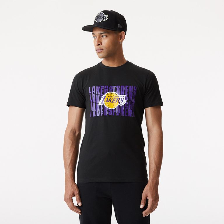 Ropa New Era Nba Negros - LA Lakers Wordmark 24071IJFA